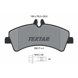 TEXTAR 2921702 Brake Pads