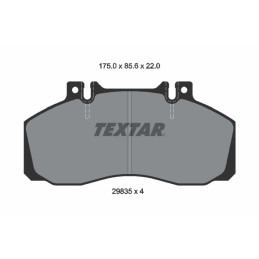 TEXTAR 2983506 Bremsbeläge