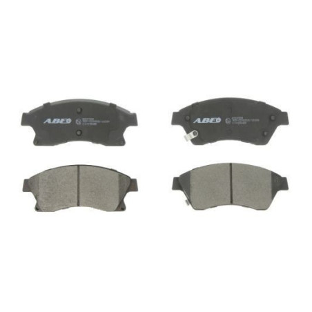 Brzdové platničky Predné pre Chevrolet Opel Vauxhall ABE C1X036ABE