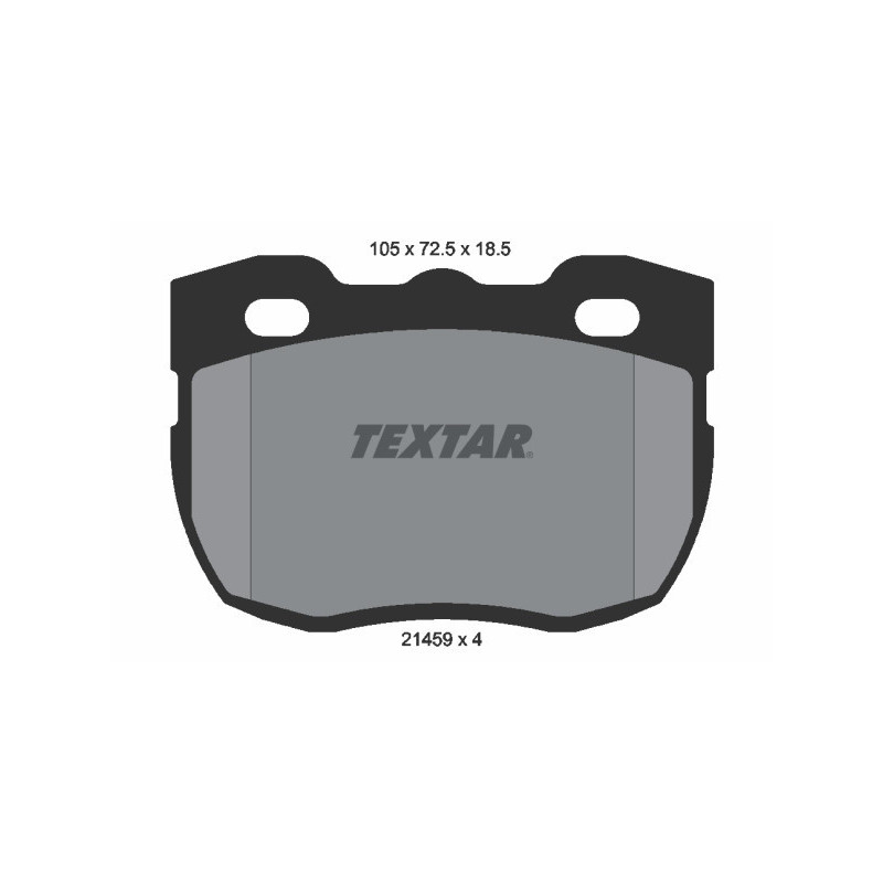 TEXTAR 2145901 Bremsbeläge Vorne für Land Rover Defender 90