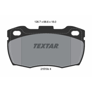 TEXTAR 2151901 Klocki hamulcowe przód dla Land Rover Defender