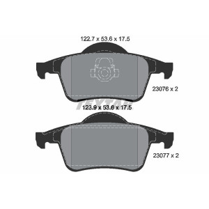 TEXTAR 2307681 Pastiglie freno posteriore per Volvo V70 S80 S60 XC70