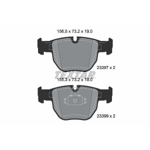 TEXTAR 2339703 Bremsbeläge Vorne für Land Rover Range Rover