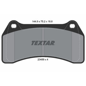 TEXTAR 2348901 Klocki hamulcowe przód dla Jaguar S-Type XJ