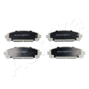 ASHIKA 50-02-2001 Pastillas de freno Delantero para