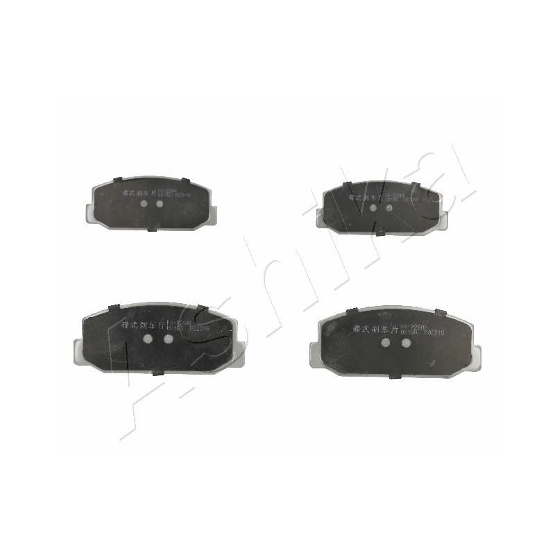 ASHIKA 50-02-228 Brake Pads Set Front for