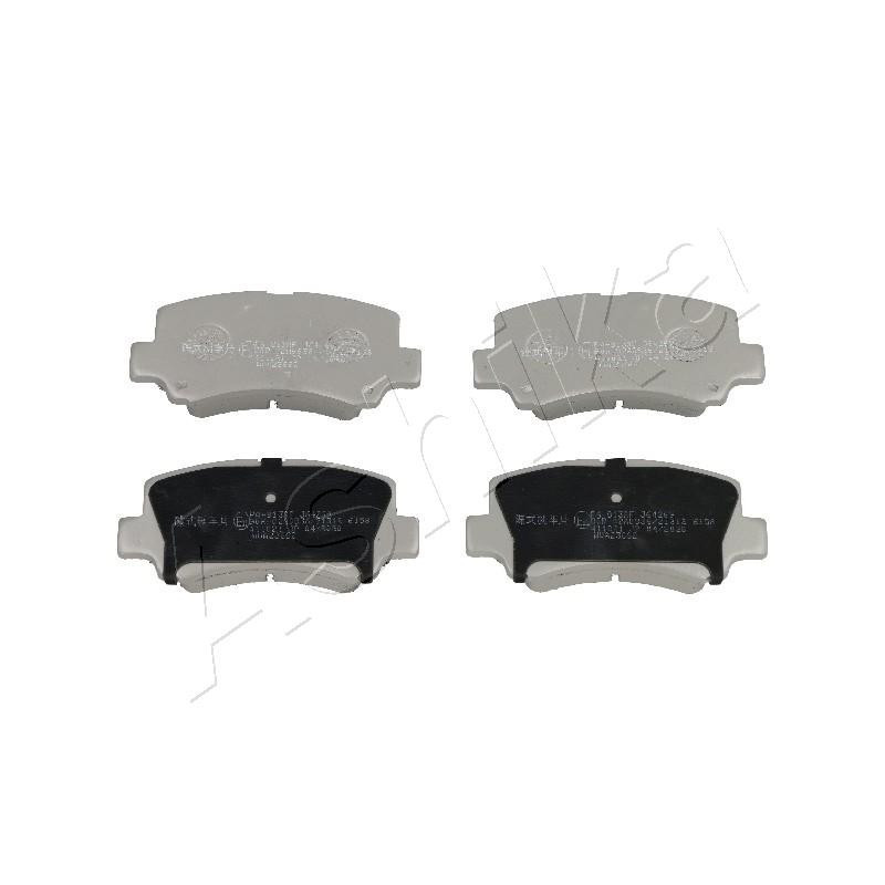 ASHIKA 50-08-813 Brzdové destičky Přední pro