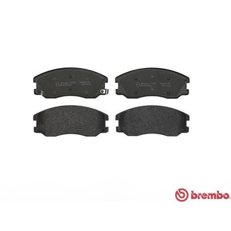 BREMBO P 10 003 Brzdové destičky přední pro Antara Captiva Winstorm Equinox