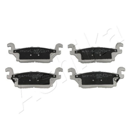 ASHIKA 51-00-003 Bremsbeläge Hinten für