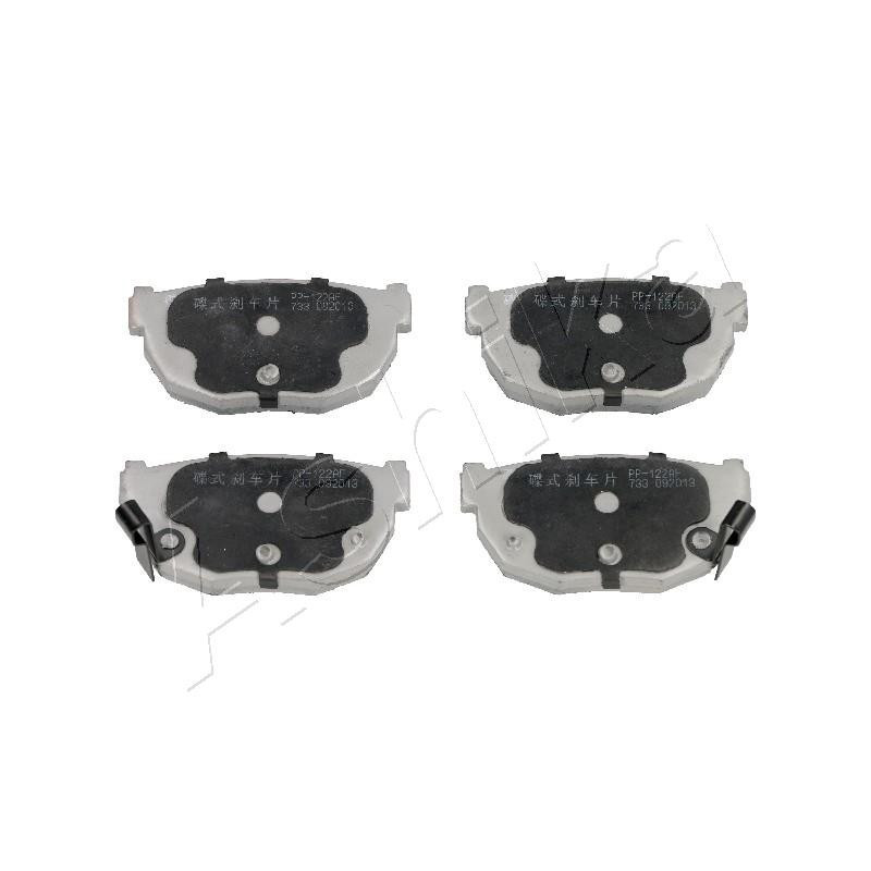 ASHIKA 51-01-122 Bremsbeläge Hinten für