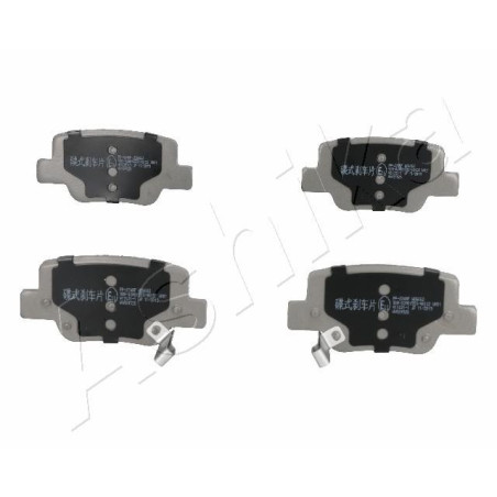ASHIKA 51-02-224 Bremsbeläge Hinten für