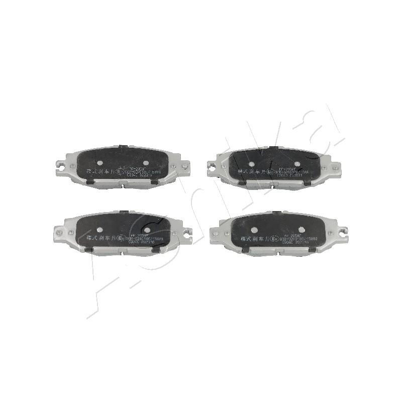 ASHIKA 51-02-295 Brake Pads Set Rear for