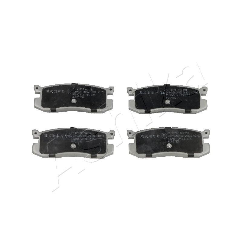 ASHIKA 51-03-306 Bremsbeläge Hinten für