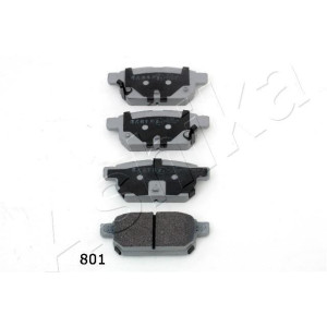 ASHIKA 51-08-801 Brake Pads Set Rear for