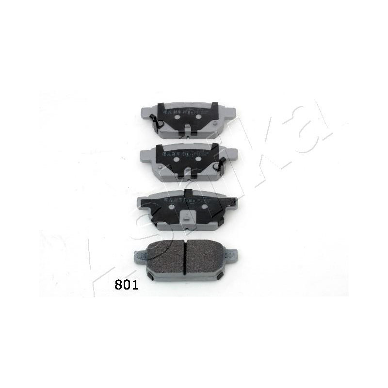 ASHIKA 51-08-801 Bremsbeläge Hinten für