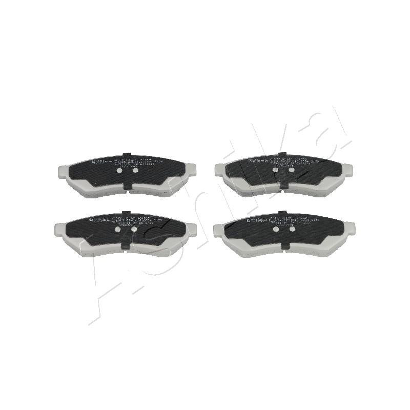 ASHIKA 51-0W-W01 Brake Pads Set Rear for