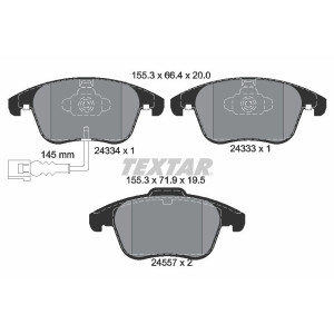 TEXTAR 2433401 Klocki hamulcowe przód dla Tiguan Q3 Passat