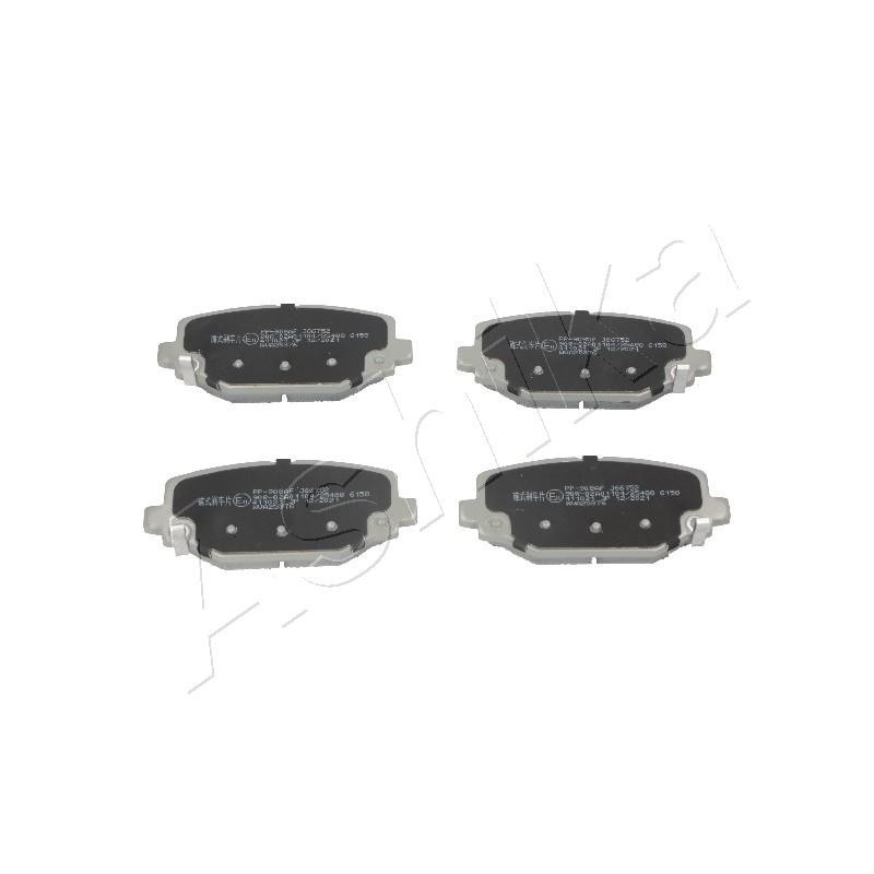 ASHIKA 51-09-908 Brake Pads Set Rear for