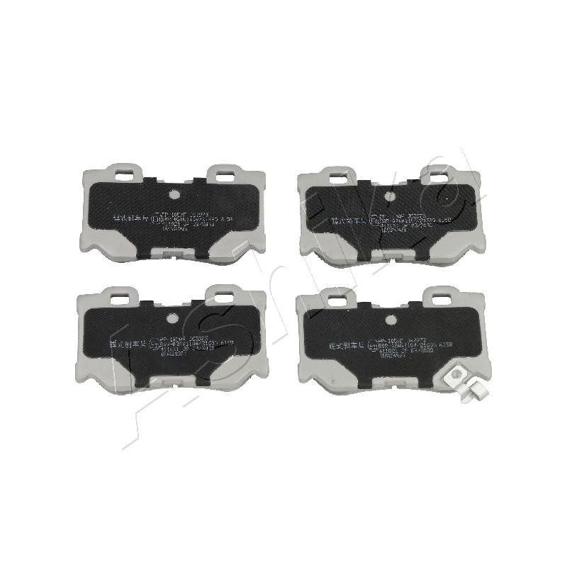 ASHIKA 51-01-105 Bremsbeläge Hinten für