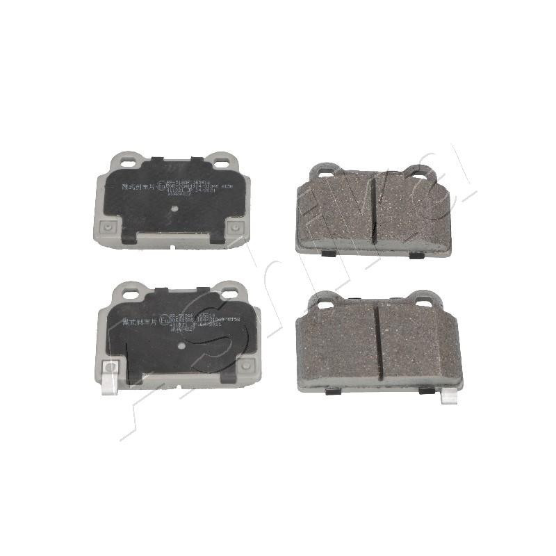 ASHIKA 51-05-512 Bremsbeläge Hinten für