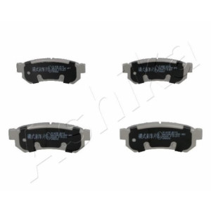 ASHIKA 51-0W-W07 Pastillas de freno Trasero para