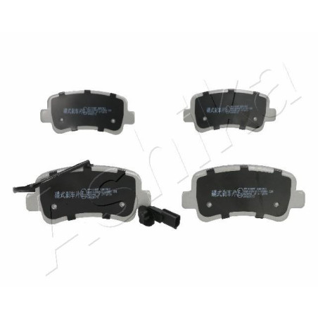 ASHIKA 51-01-108 Bremsbeläge Hinten für