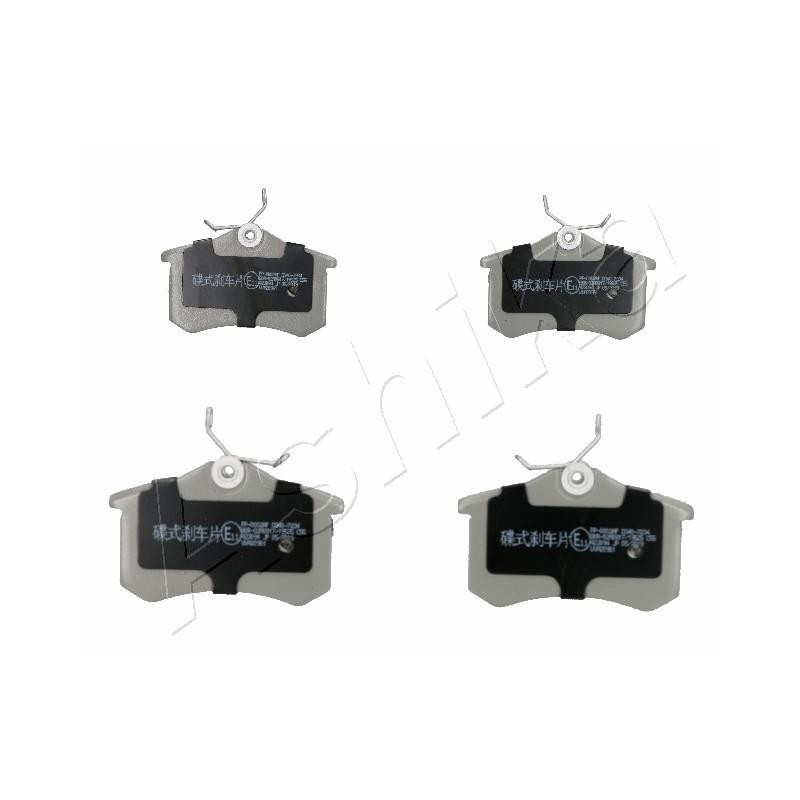 ASHIKA 51-00-00002 Bremsbeläge Hinten für