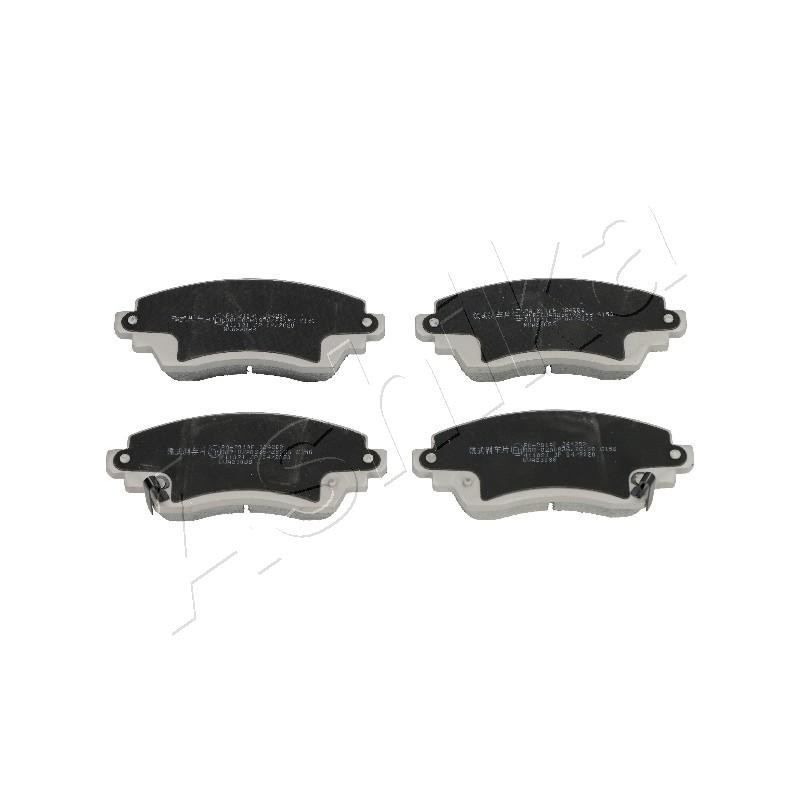 ASHIKA 50-02-201 Brzdové destičky Přední pro