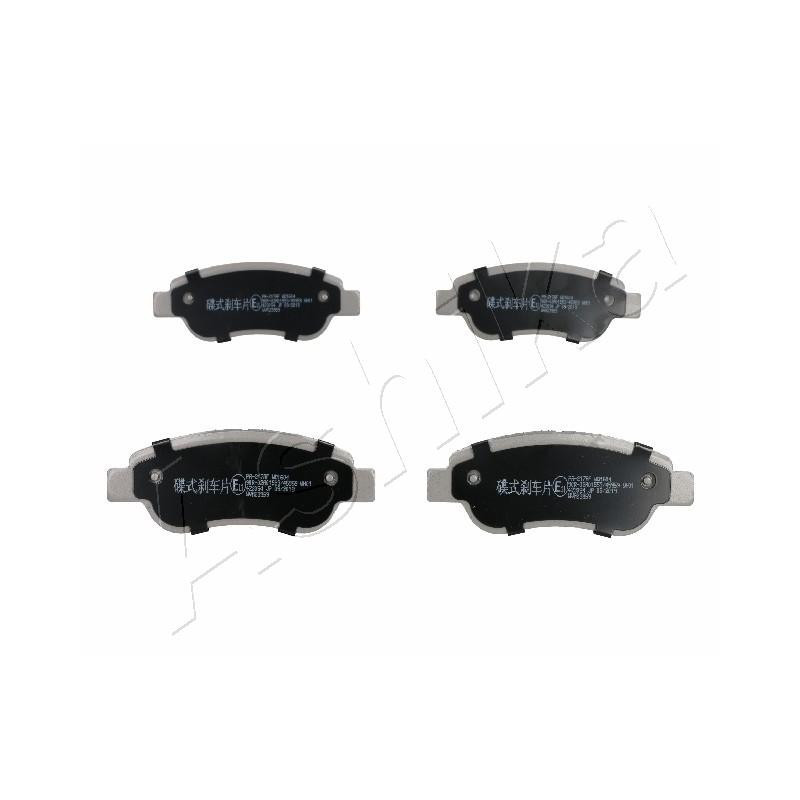 ASHIKA 50-02-217 Brzdové destičky Přední pro