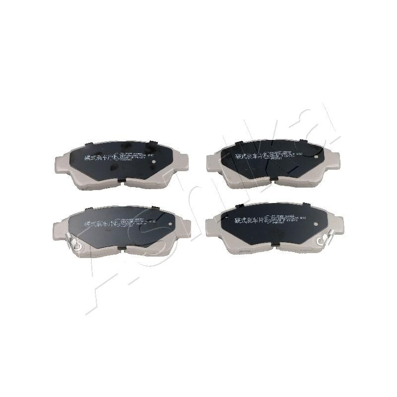 ASHIKA 50-02-264 Brzdové platničky Predné pre