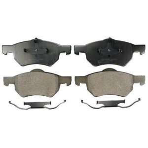 Brzdové destičky Přední pro Chrysler Voyager Grand Voyager DENCKERMANN B110898