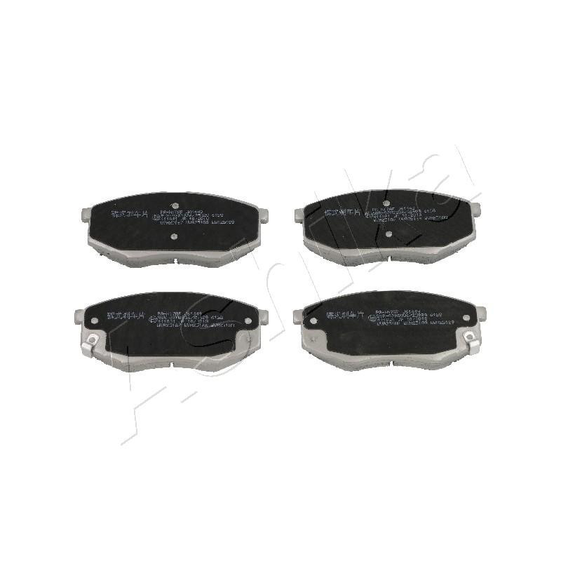 ASHIKA 50-0H-H17 Brzdové platničky Predné pre