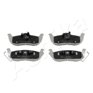 ASHIKA 51-00-001 Brzdové platničky Zadné pre