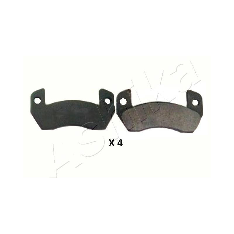 ASHIKA 51-00-008 Bremsbeläge Hinten für