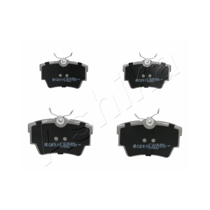 ASHIKA 51-01-109 Bremsbeläge Hinten für