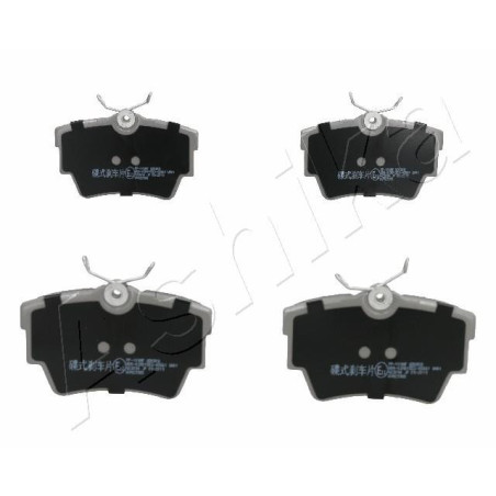 ASHIKA 51-01-109 Pastiglie freno Posteriore per