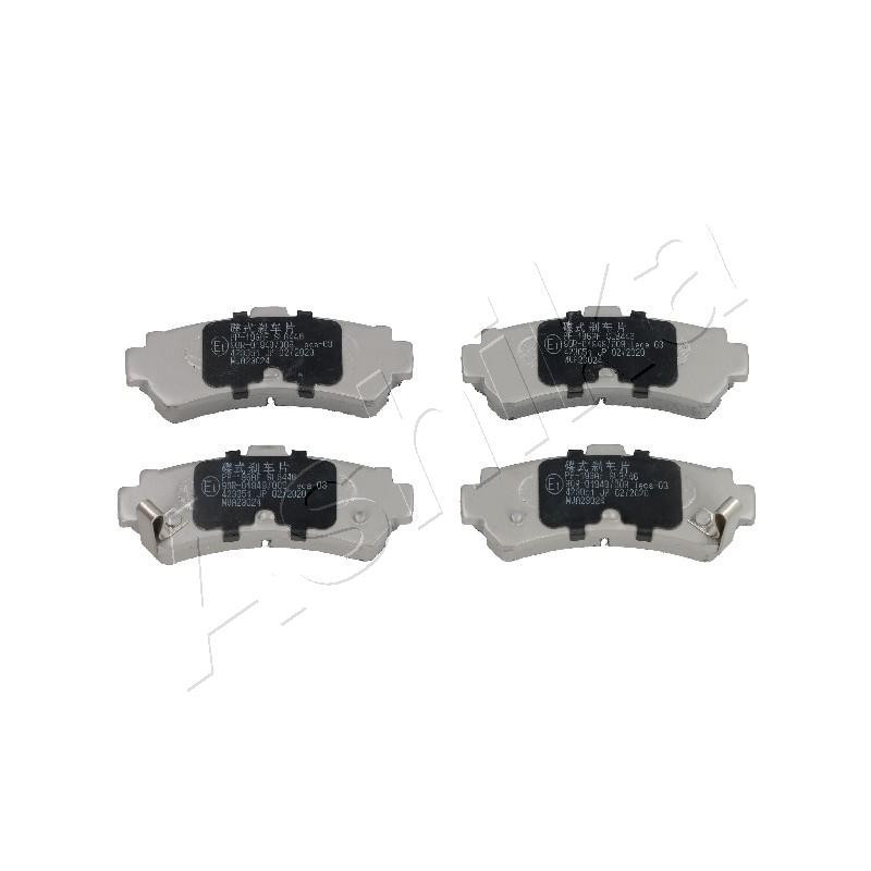 ASHIKA 51-01-196 Pastiglie freno Posteriore per