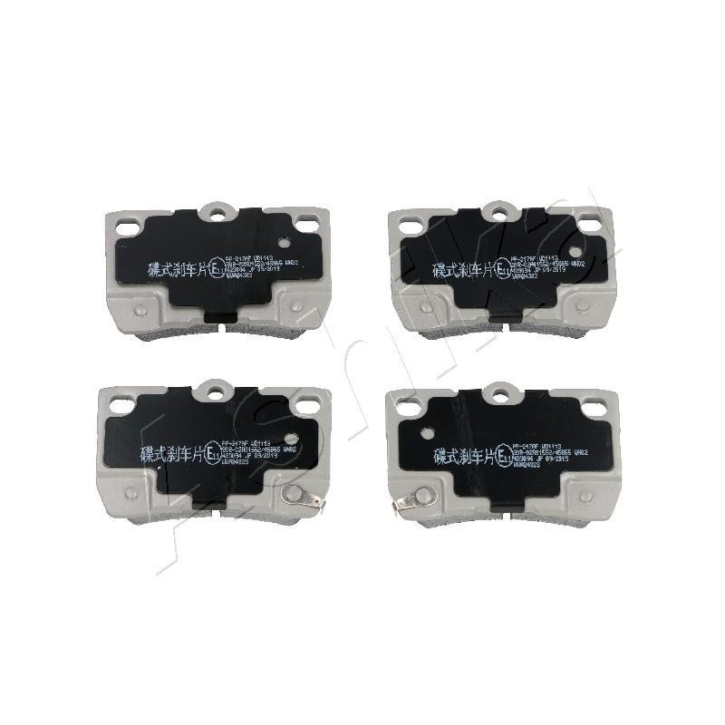 ASHIKA 51-02-217 Brake Pads Set Rear for