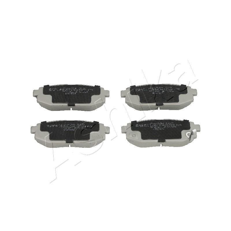 ASHIKA 51-07-705 Bremsbeläge Hinten für