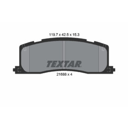 TEXTAR 2168801 Brake Pads