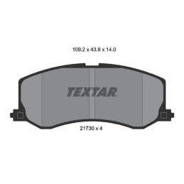 TEXTAR 2173001 Brake Pads