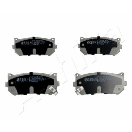 ASHIKA 51-0K-K00 Brake Pads Set Rear for