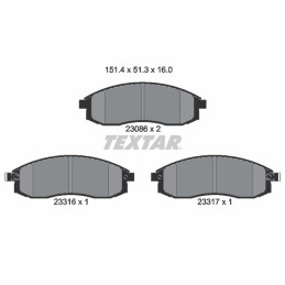 TEXTAR 2308602 Brake Pads