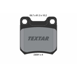 TEXTAR 2309102 Brake Pads