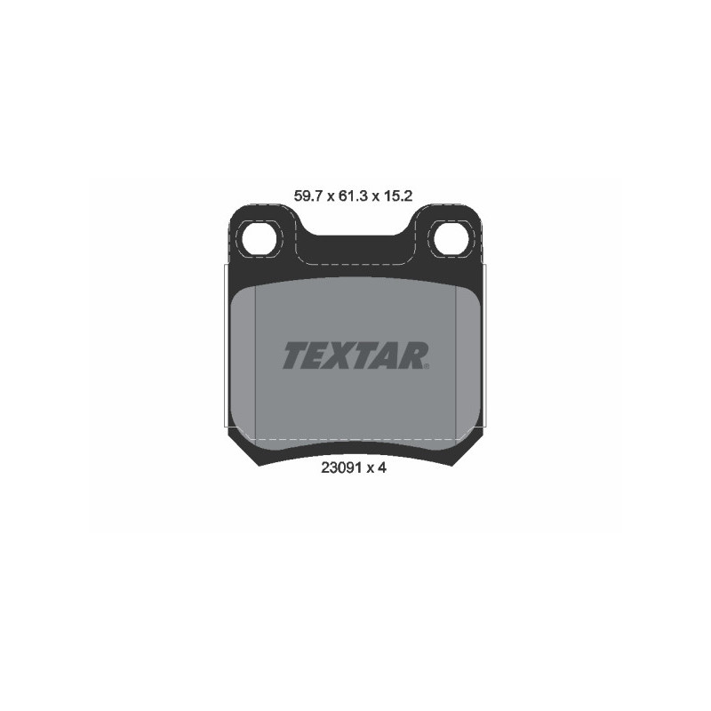 TEXTAR 2309102 Brake Pads