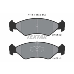 TEXTAR 2310101 Bremsbeläge