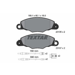 TEXTAR 2313503 Brake Pads