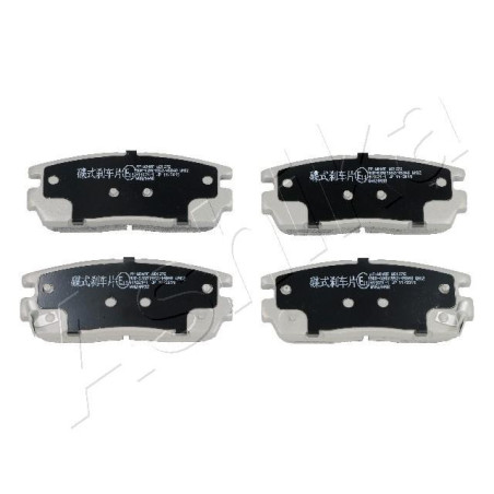 ASHIKA 51-0W-W04 Brake Pads Set Rear for
