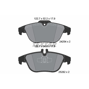 TEXTAR 2425481 Plaquettes de frein arrière pour Mercedes GLK C E