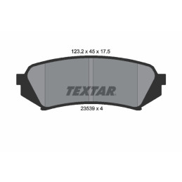 TEXTAR 2353902 Brake Pads